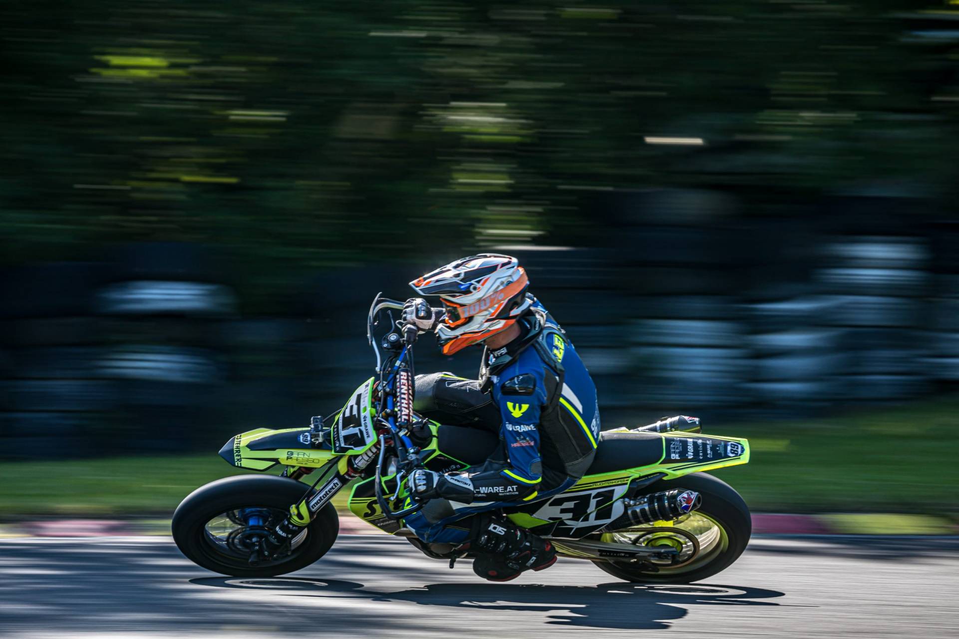 Alex Feuchtenhofer 2022 im Stehrer Racing Team bei G-Cup / Supermoto Austria 2022 in Pisek